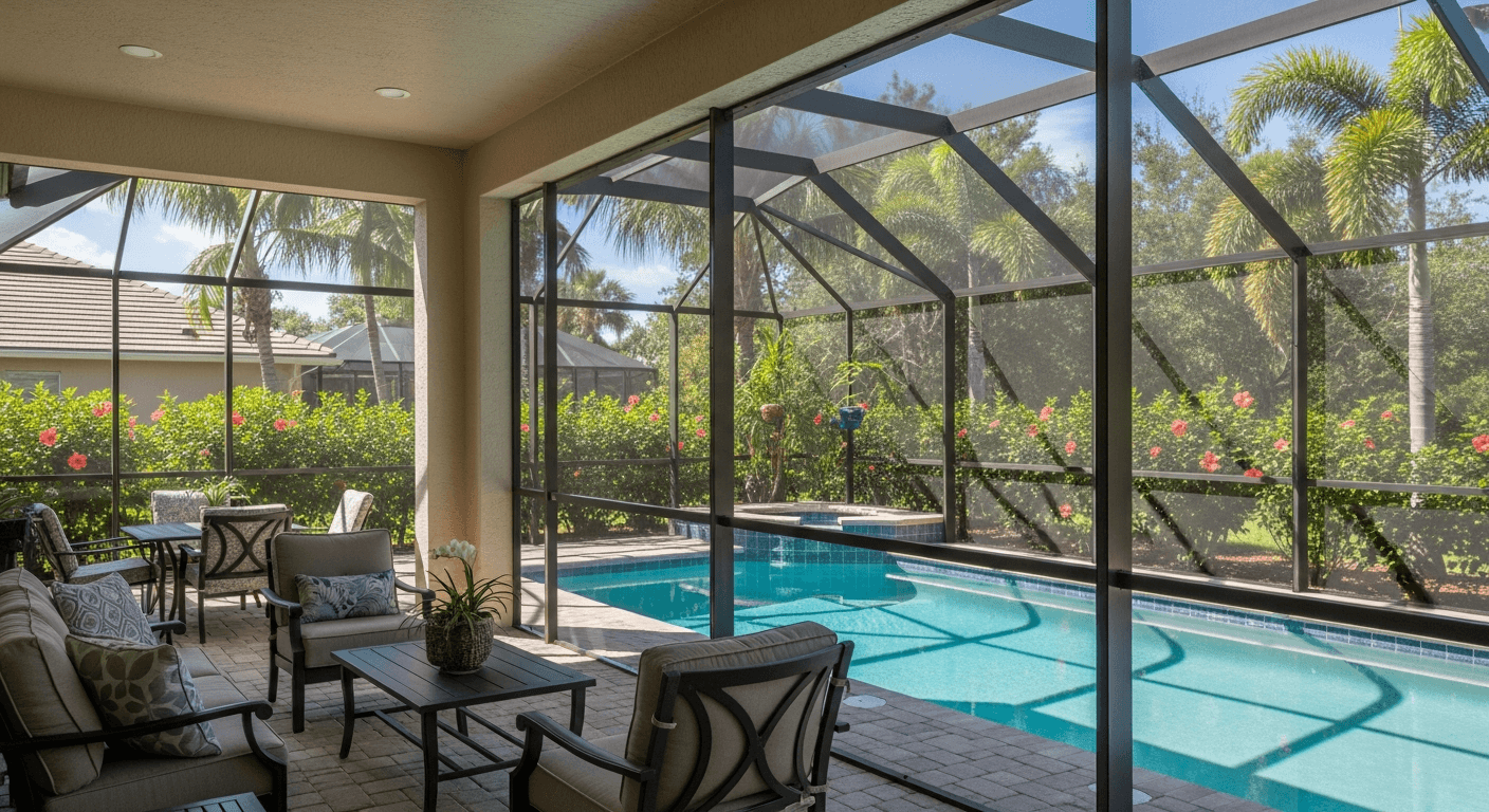 Lanai & Patio Screen Repair in Seffner